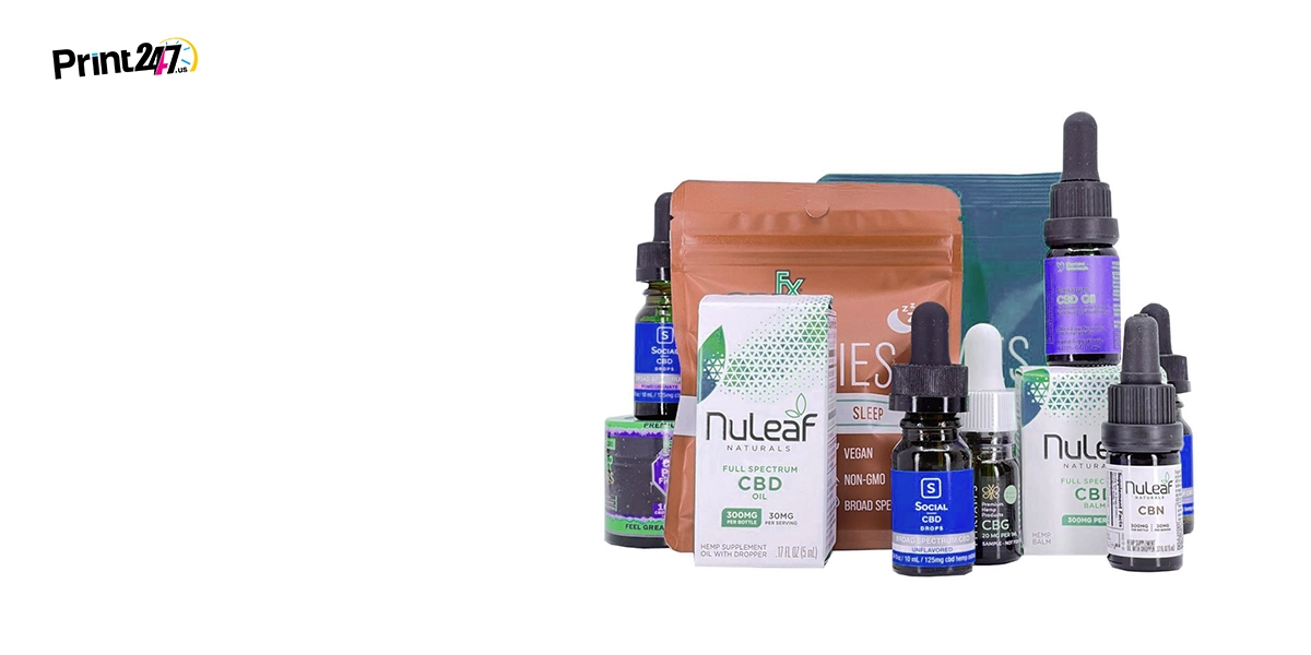 Sustainable and stylish custom CBD packaging designed for maximum product protection.